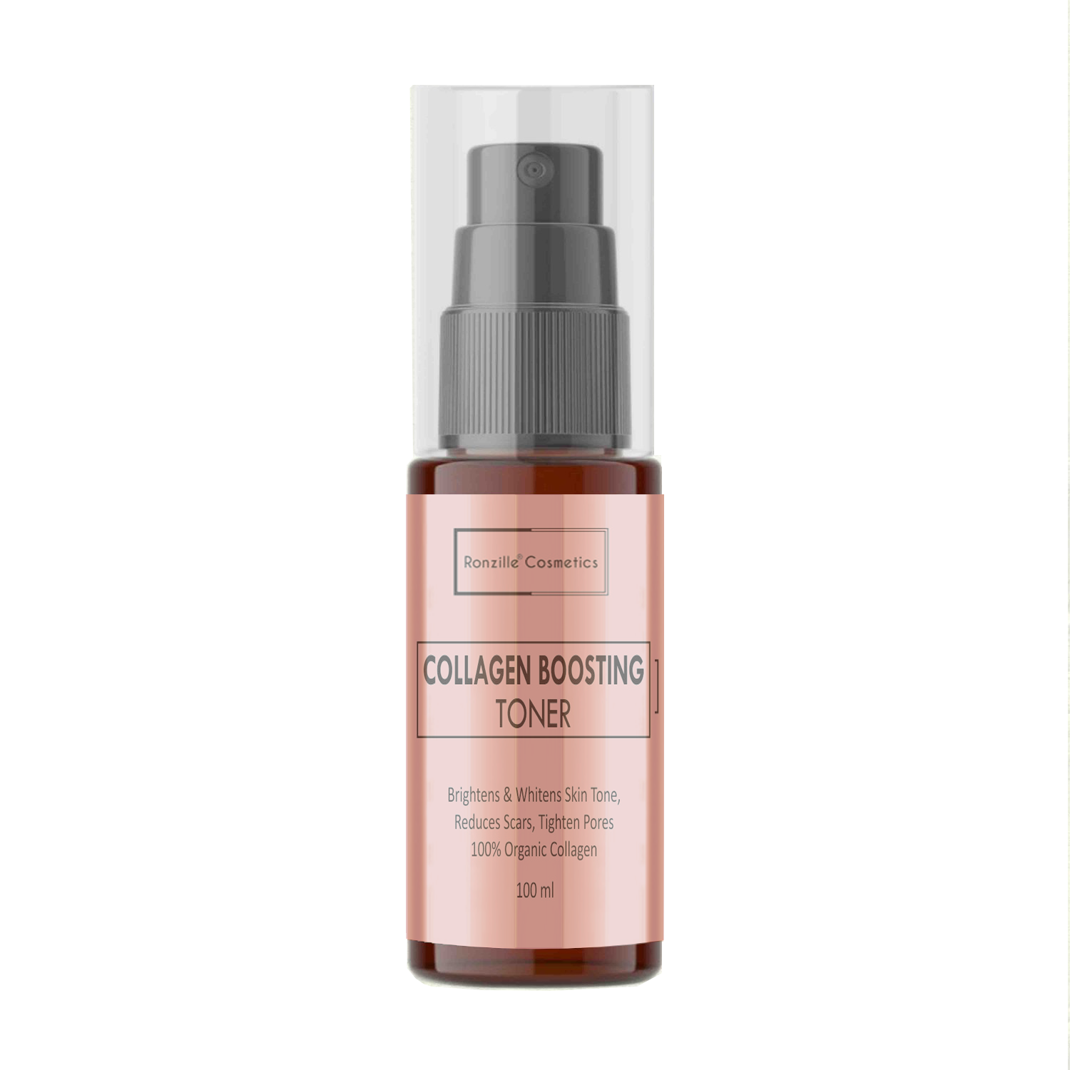 Ronzille Collagen Boosting toner with Anti- Microbial properties Men & Women  (100 ml)