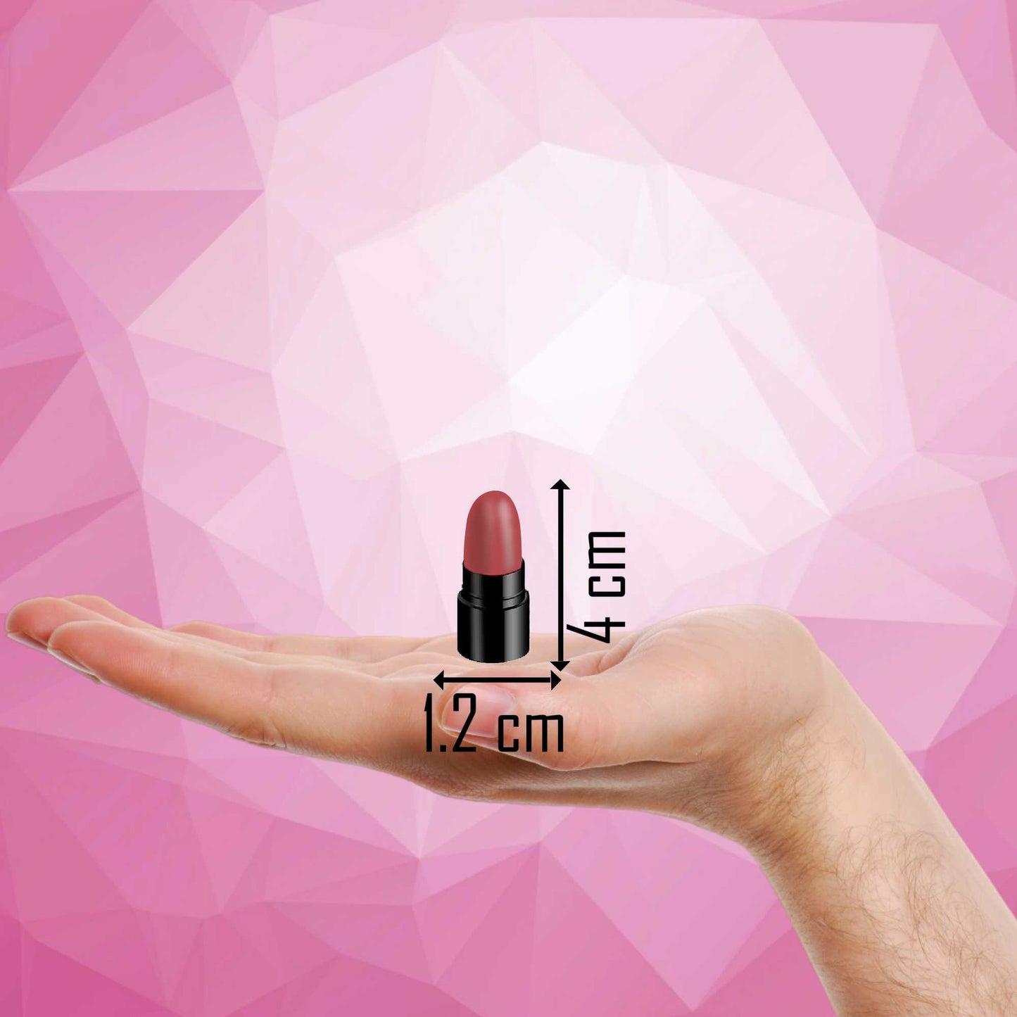 Ronzille Mini Bullet Lipstick Set of 12 Shade A