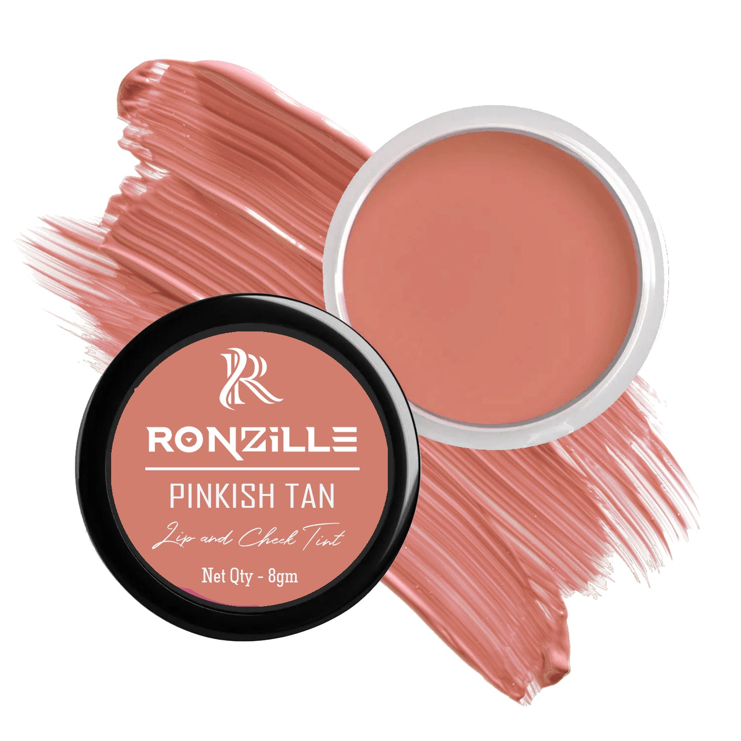 Ronzille 3 in 1 Lip, Eye & Cheek Tint & Blush Richness of Vitamin E and Jojoba Oil