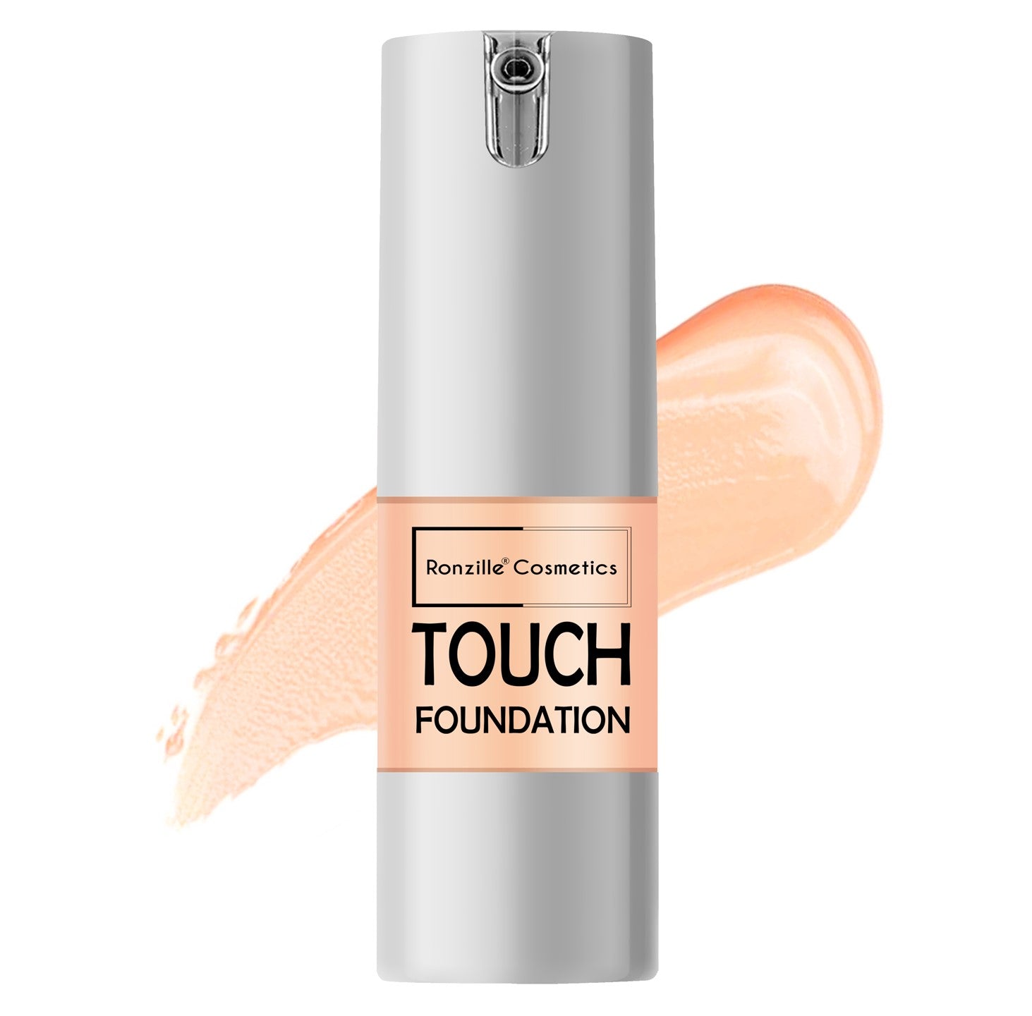 RONZILLE Ultra Creamy Luxurious Texture & Lightweight,Second Skin Feed With Airless Pump Foundation- (Shade-02)