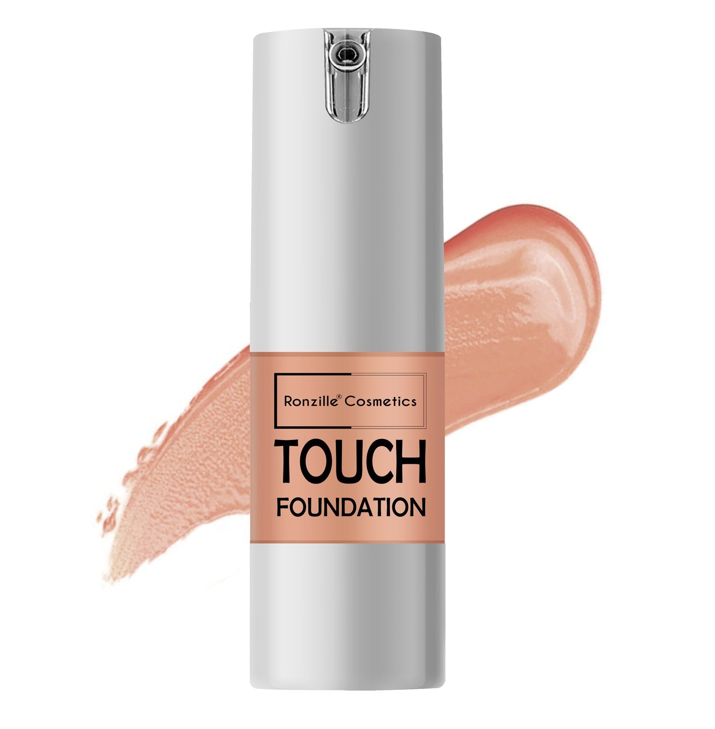 RONZILLE Ultra Creamy Luxurious Texture & Lightweight,Second Skin Feed With Airless Pump Foundation- (Shade-03)