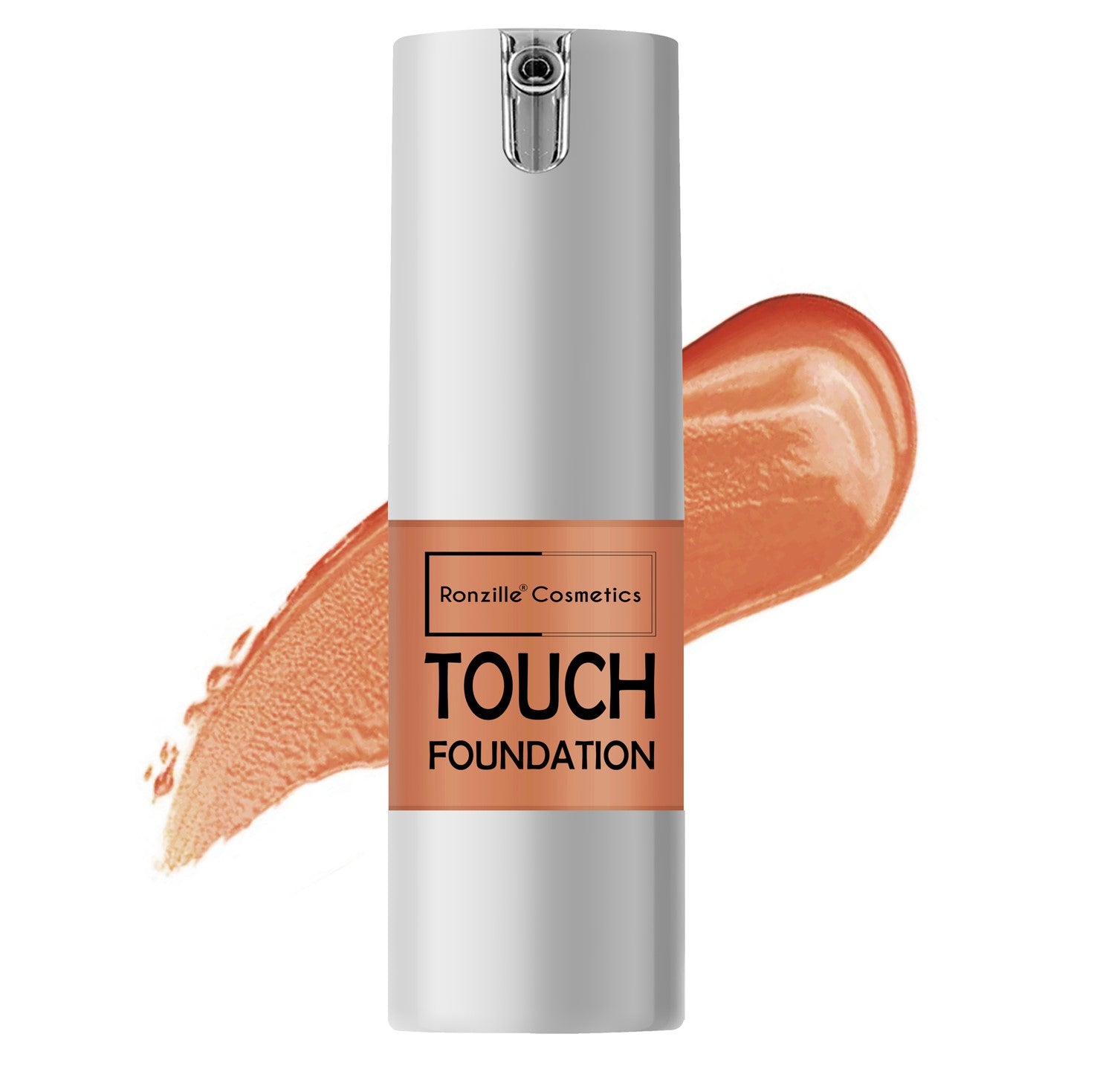 RONZILLE Ultra Creamy Luxurious Texture & Lightweight,Second Skin Feed With Airless Pump Foundation- (Shade-04)