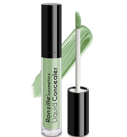 RONZILLE Ultra Base water-poof Liquid Concealer Shade-06 (Green Corrector, 6 ml)