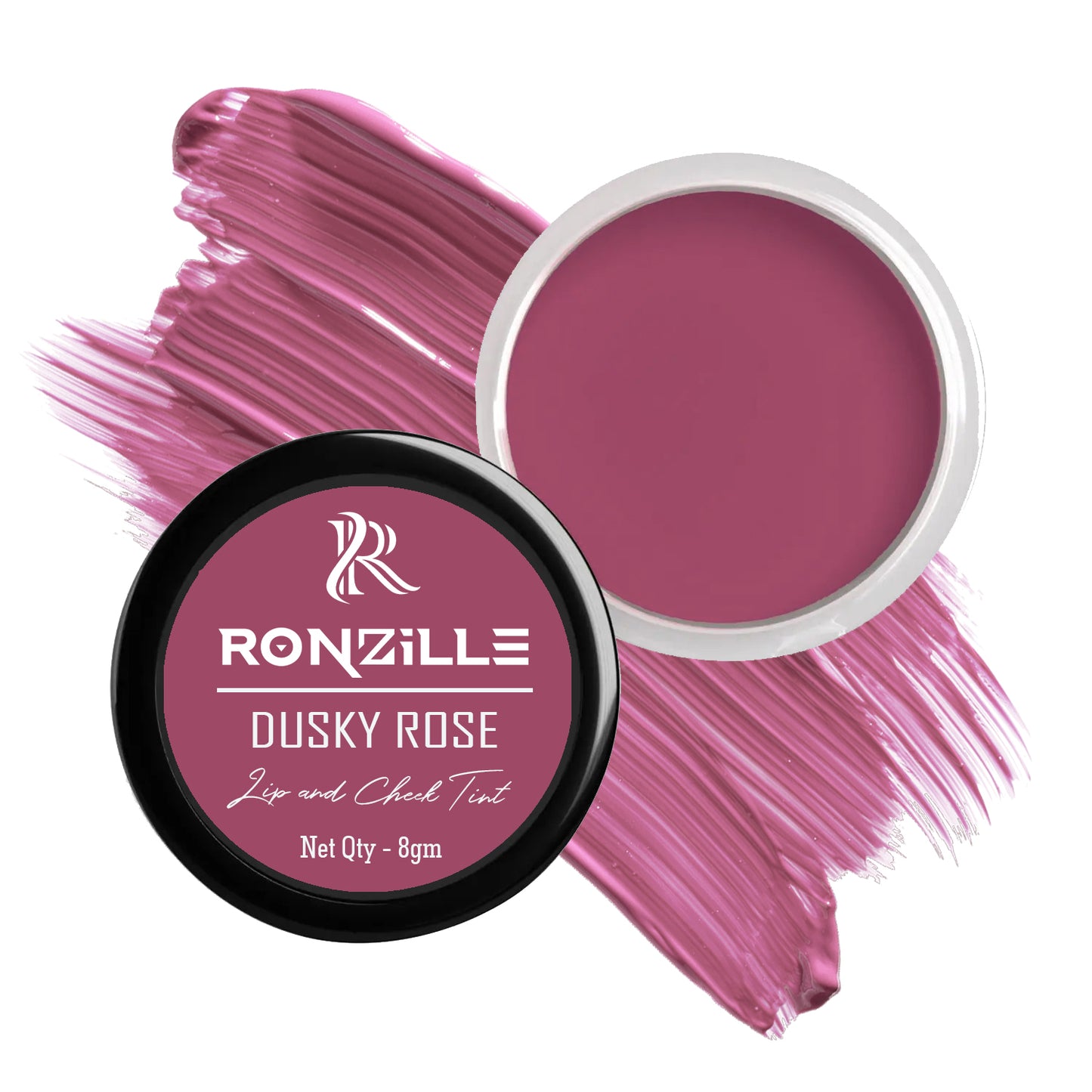 Ronzille 3 in 1 Lip, Eye & Cheek Tint & Blush Richness of Vitamin E and Jojoba Oil