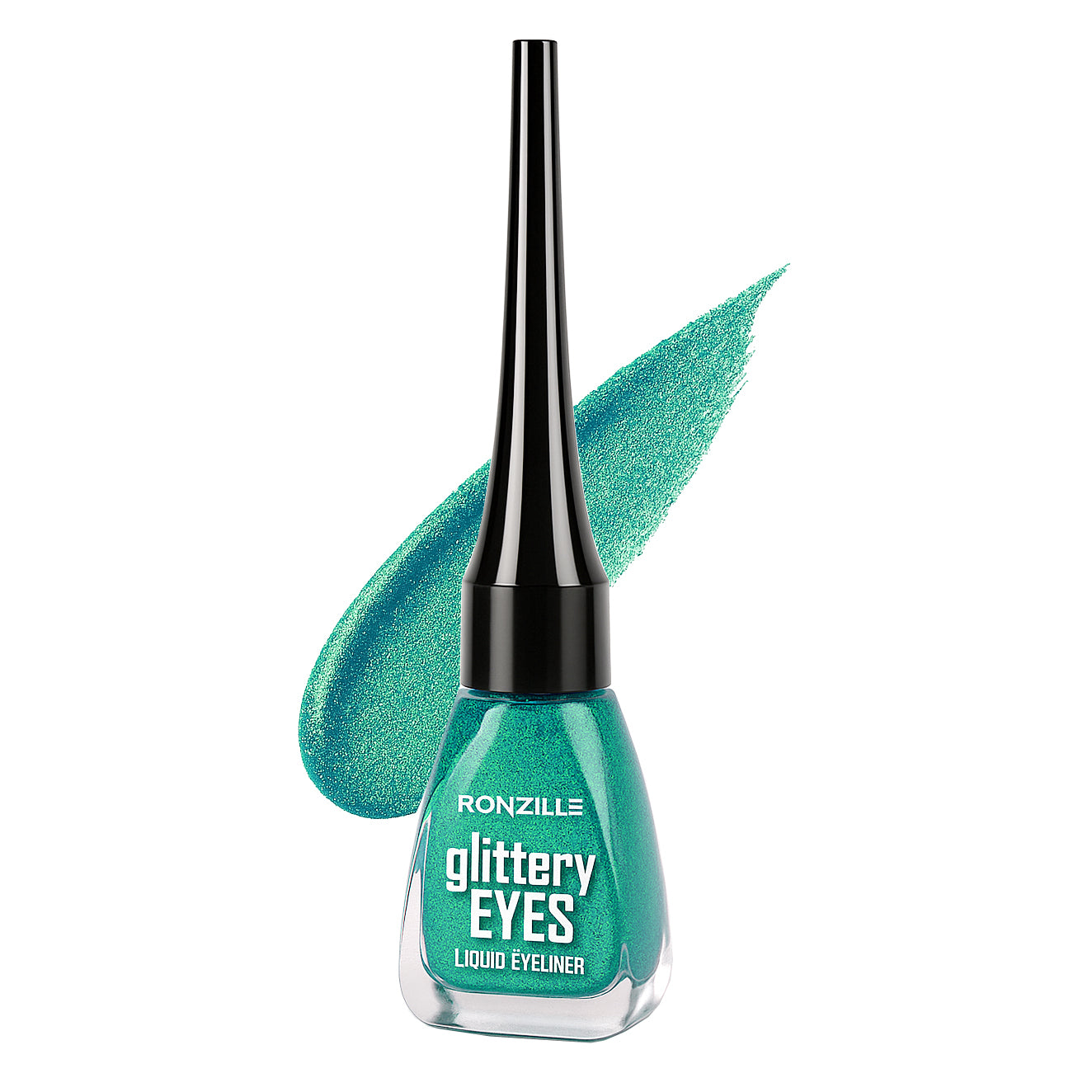 Ronzille Green long-lasting, glittery, and smudge-proof, providing radiant shimmer finish-6ml