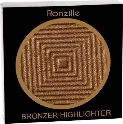 Ronzille Professional Molten Rose Gold Blusher And Highlighter-( Shade-01 )