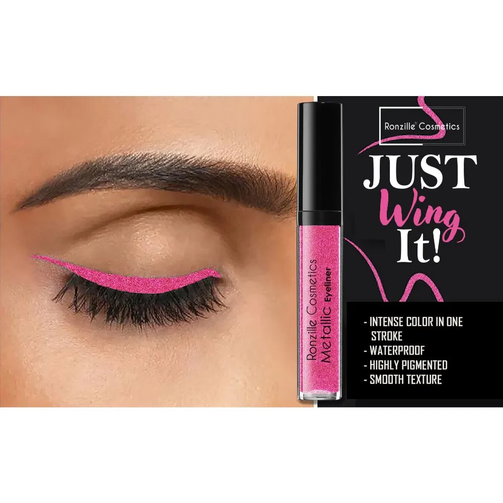 Ronzille Glitter Liquid Eyeliner Pink 4.9 ml