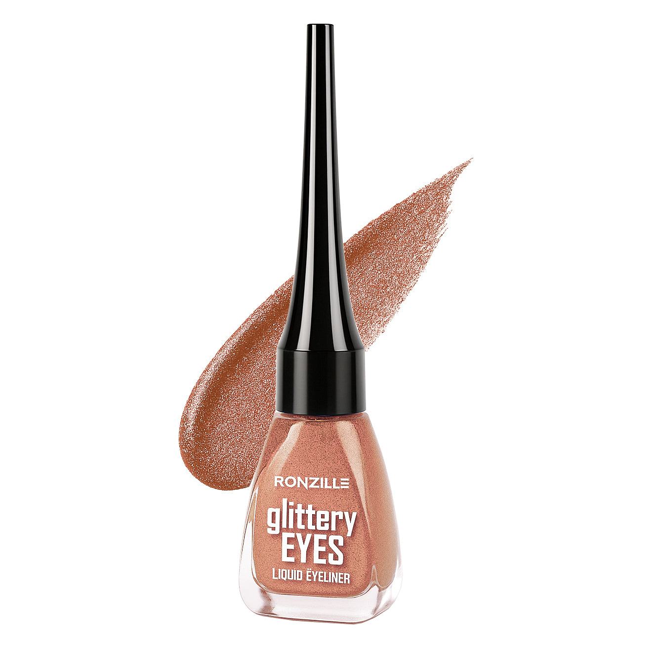 Ronzille Rosegold  long-lasting, glittery, and smudge-proof, providing radiant shimmer finish-6ml
