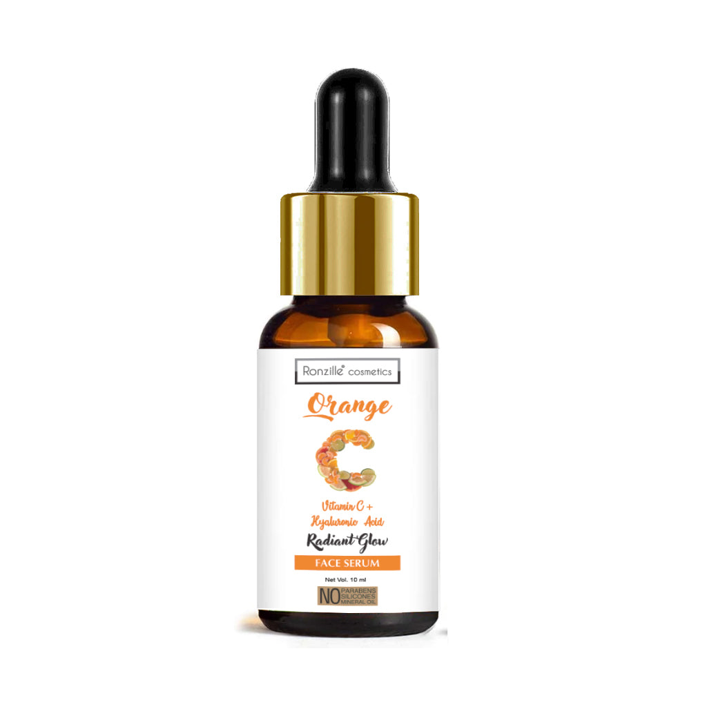 Ronzille Vitamin-C & Hyalunauric for Acne Scars, Skin Brightening Face Serum-(10 ml)